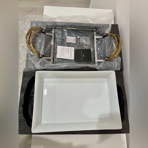 Michael Aram Palm 3 Quart Casserole Dish - Picture 2 of 16